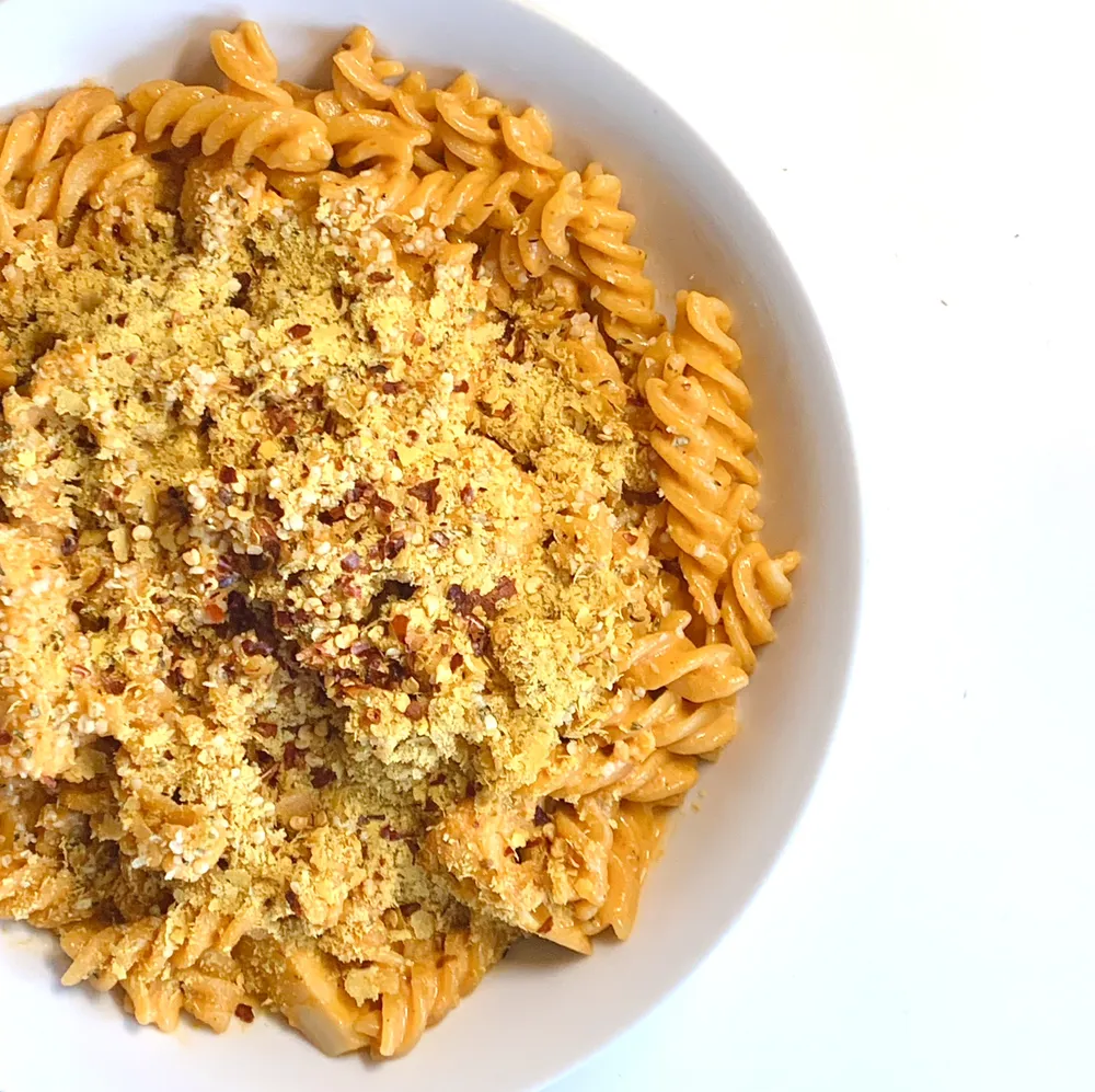 creamy pasta bowl
